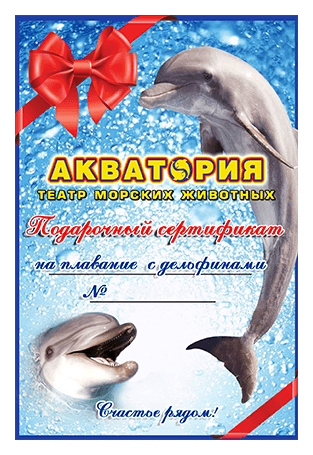 подарочный сертификат